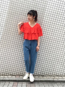 かっすーさん(レディース・161cm)の春コーディネート