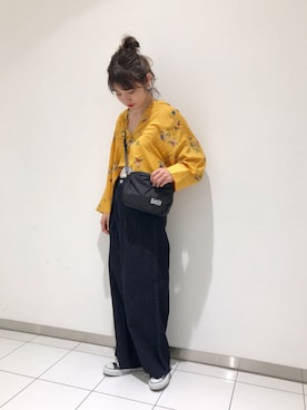 「bach（バッハ）のアイテム」を使った、かっすーさん（レディース・161cm）の夏コーディネート