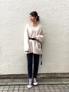 かっすーさん（レディース・161cm）の秋コーディネート