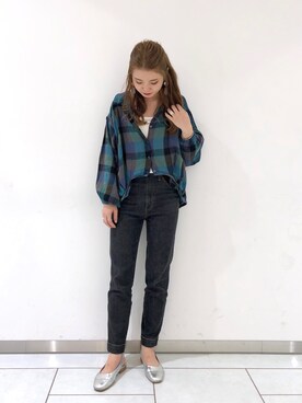 かっすーさん（レディース・161cm）の春コーディネート