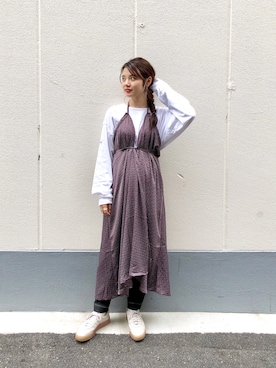 「着まわし」｜かっすーさん（レディース・161cm）の秋コーディネート