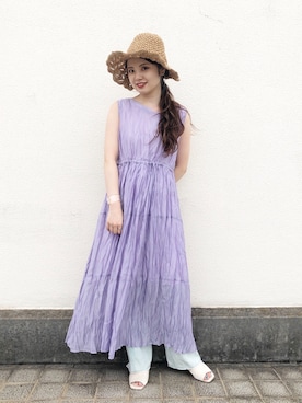 かっすーさん（レディース・161cm）の夏コーディネート