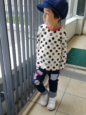 「ANPANMAN KIDS COLLECTION」｜アンパンマンキッズコレクションさん（キッズ・110cm）の秋コーディネート