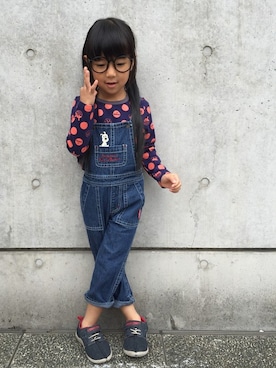 「ANPANMAN KIDS COLLECTION」｜アンパンマンキッズコレクションさん（キッズ・107cm）の秋コーディネート