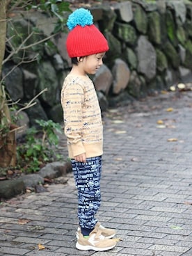 「ANPANMAN KIDS COLLECTION」｜アンパンマンキッズコレクションさん（キッズ・110cm）の秋コーディネート