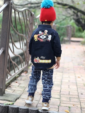「ANPANMAN KIDS COLLECTION」｜アンパンマンキッズコレクションさん（キッズ・105cm）の秋コーディネート