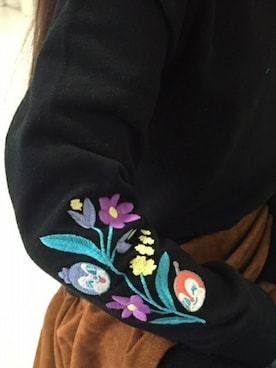 「アイテム（ワンピース/ドレス）」を使った、アンパンマンキッズコレクションさん（キッズ・100cm）の秋コーディネート