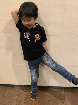 「ANPANMAN KIDS COLLECTION」｜アンパンマンキッズコレクションさん（キッズ・120cm）の春コーディネート