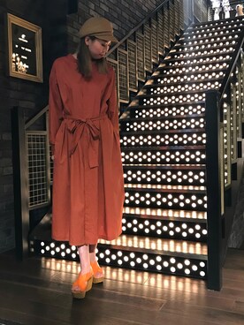 「summer」｜「アイテム（その他アウター）」を使った、Nanamiさん（レディース・168cm）の夏コーディネート