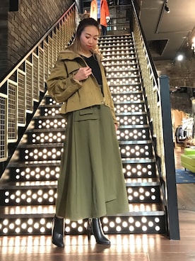 Nanamiさん（レディース・168cm）の秋コーディネート