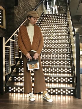 Nanamiさん（レディース・168cm）の冬コーディネート