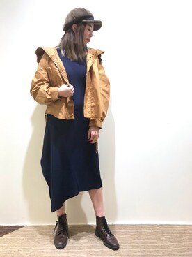 Nanamiさん（レディース・168cm）の冬コーディネート