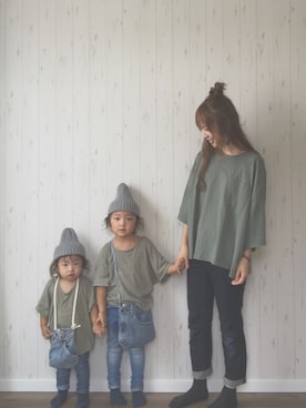 conahaさん（キッズ・110cm）の秋コーディネート