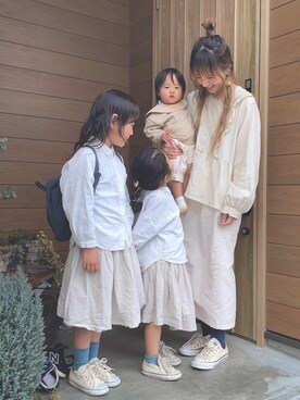 conahaさん（キッズ・120cm）の春コーディネート