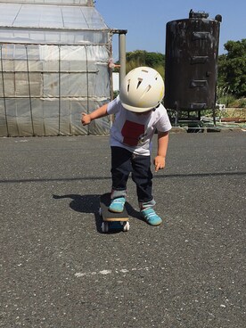 「THEPARKSHOP」｜sskさん（キッズ・90cm）の春コーディネート