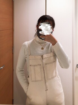 「fort point（フォーポイント）のアイテム」を使った、さこちさん（レディース・160cm）の冬コーディネート