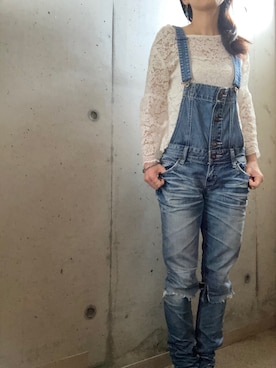 「DAISO（DAISO）のアイテム（リング）」を使った、meg05さん（レディース・156cm）の夏コーディネート