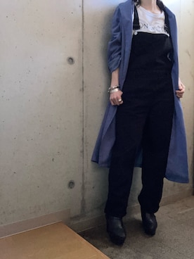 「ROGER AND RAW（ロジャーアンドロウ）のアイテム」を使った、meg05さん（レディース・156cm）の冬コーディネート