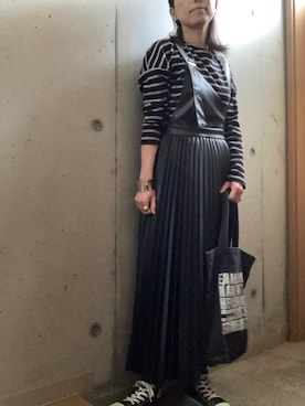 「ROGER AND RAW（ロジャーアンドロウ）のアイテム」を使った、meg05さん（レディース・156cm）の冬コーディネート