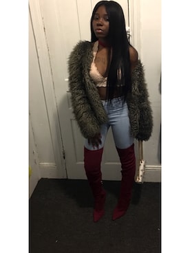 「FRANCESCA（フランチェスカ）のアイテム」を使った、Wardrobe Consultant さん（レディース・153cm）の冬コーディネート