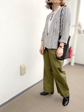 「TORY BURCH（トリーバーチ）のアイテム（腕時計）」を使った、じゃがりこさん（レディース・155cm）の春コーディネート