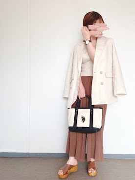 じゃがりこさん（レディース・155cm）の春コーディネート