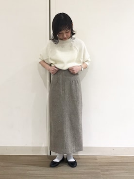 オクユウカさん（レディース・158cm）の冬コーディネート