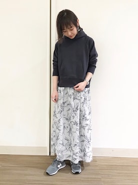 オクユウカさん（レディース・158cm）の冬コーディネート