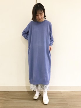 オクユウカさん（レディース・158cm）の冬コーディネート