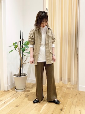 オクユウカさん（レディース・158cm）の春コーディネート