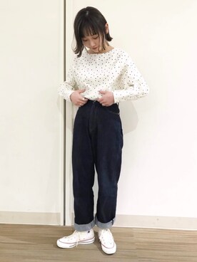 オクユウカさん（レディース・158cm）の春コーディネート