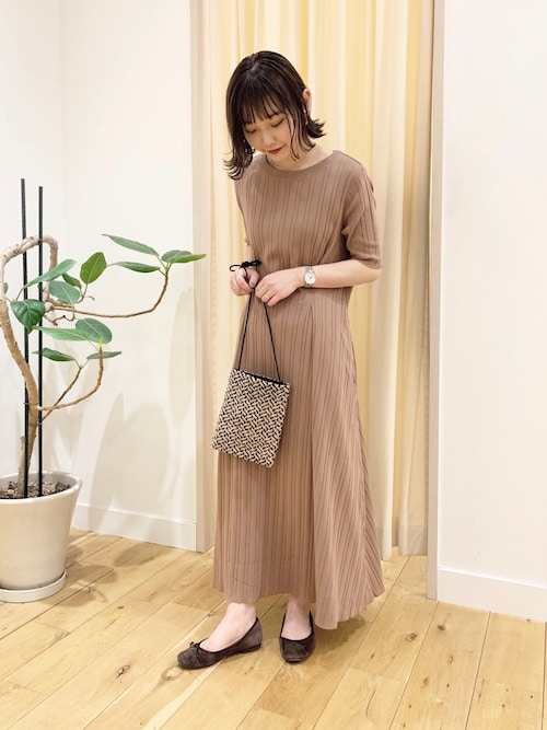 オクユウカ Urban Research Doorsのワンピースを使ったコーディネート Wear