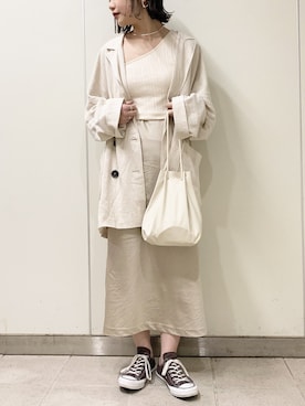 オクユウカさん（レディース・158cm）の春コーディネート