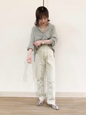 オクユウカさん（レディース・158cm）の春コーディネート