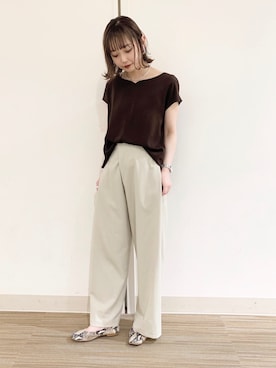 オクユウカさん(レディース・158cm)の春コーディネート