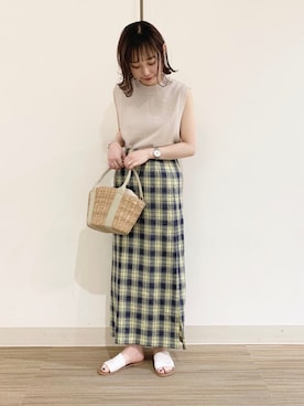 オクユウカさん（レディース・158cm）の春コーディネート