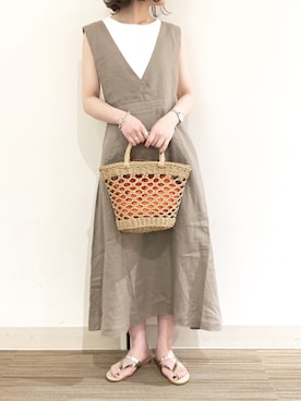 オクユウカさん（レディース・158cm）の春コーディネート