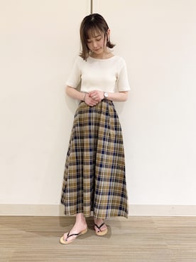 オクユウカさん（レディース・158cm）の春コーディネート