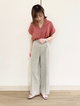 オクユウカさん（レディース・158cm）の春コーディネート