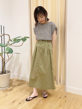 オクユウカさん(レディース・158cm)の夏コーディネート