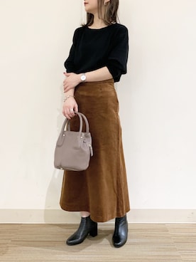 オクユウカさん（レディース・158cm）の秋コーディネート