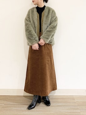 オクユウカさん（レディース・158cm）の秋コーディネート