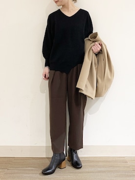 オクユウカさん（レディース・158cm）の秋コーディネート