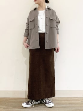 オクユウカさん（レディース・158cm）の秋コーディネート