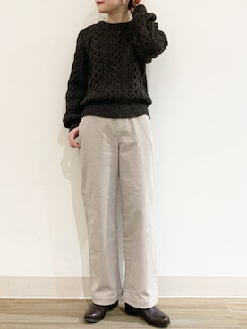 オクユウカさん（レディース・158cm）の冬コーディネート