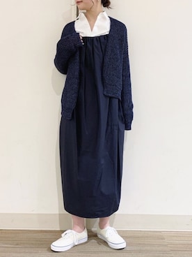 オクユウカさん（レディース・158cm）の冬コーディネート