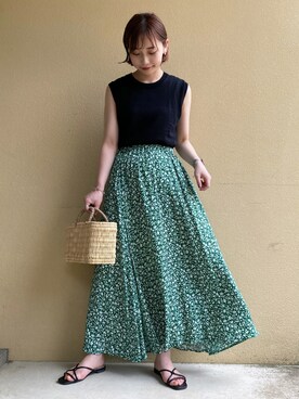 オクユウカさん（レディース・158cm）の春コーディネート