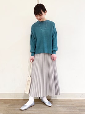 オクユウカさん（レディース・158cm）の冬コーディネート