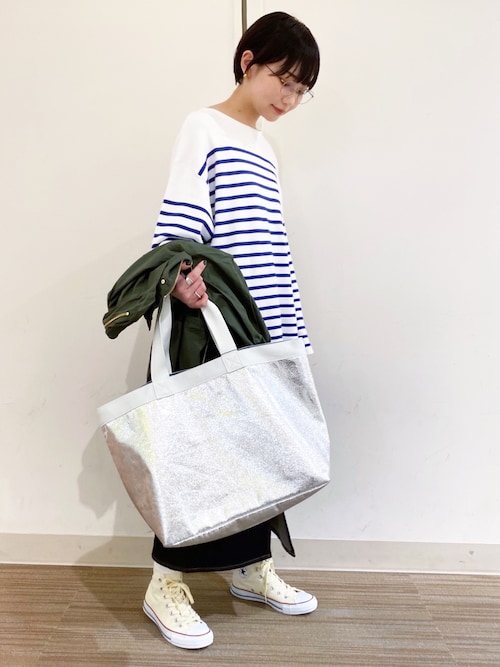 オクユウカ Urban Research Doors Fork Spoonのニット セーターを使ったコーディネート Wear