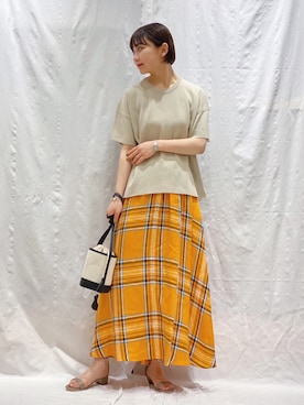 オクユウカさん（レディース・158cm）の春コーディネート